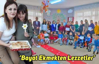 ‘Bayat Ekmekten Lezzetler’ adlı yarışma düzenlendi