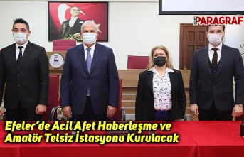 Efeler’de Acil Afet Haberleşme ve Amatör Telsiz İstasyonu Kurulacak