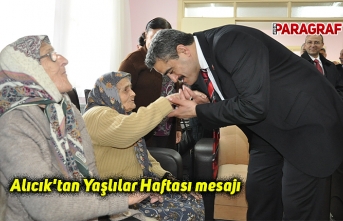 Alıcık'tan Yaşlılar Haftası mesajı