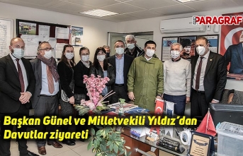 Başkan Günel ve Milletvekili Yıldız’dan Davutlar ziyareti