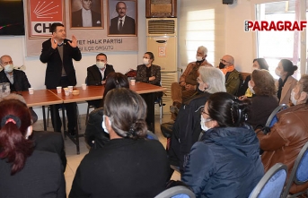 CHP Aydın Eski Milletvekili Baydar Kuşadalı partilileri ile buluştu