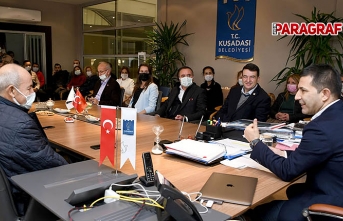 CHP Aydın eski Milletvekili Baydar Kuşadası Belediyesi’ni ziyaret etti