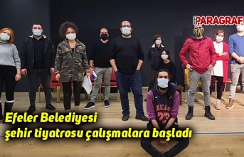 Efeler Belediyesi şehir tiyatrosu çalışmalara başladı