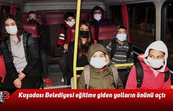 Kuşadası Belediyesi eğitime giden yolların önünü açtı