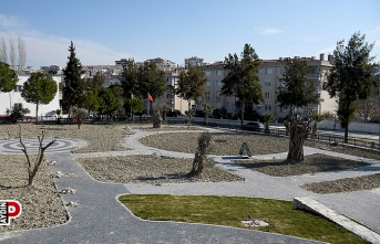 Kuşadası’nda futbol temalı parkın yapımına başlandı