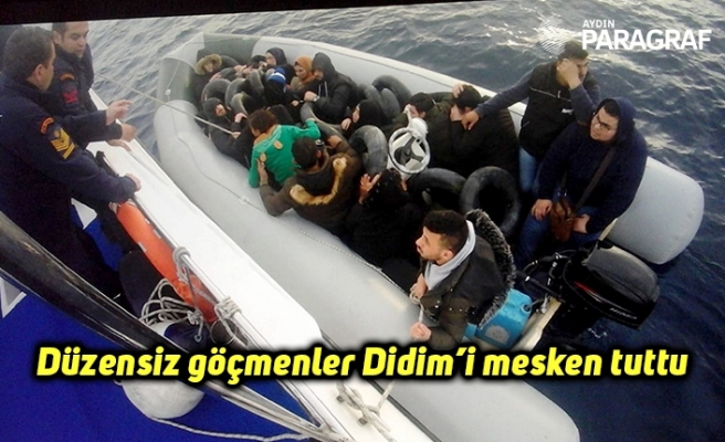 Düzensiz göçmenler Didim’i mesken tuttu