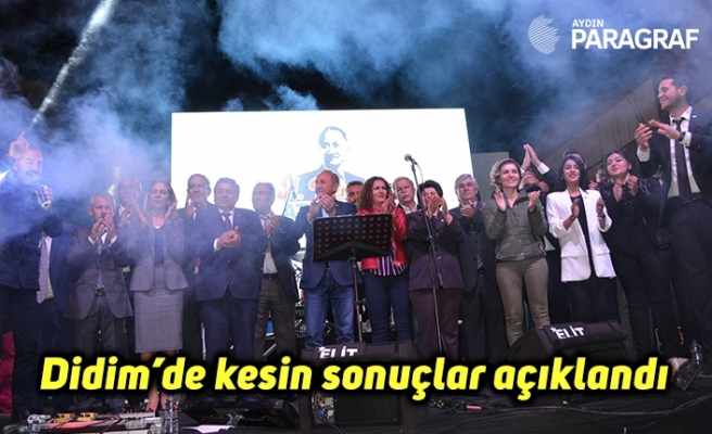 Didim’de kesin sonuçlar açıklandı