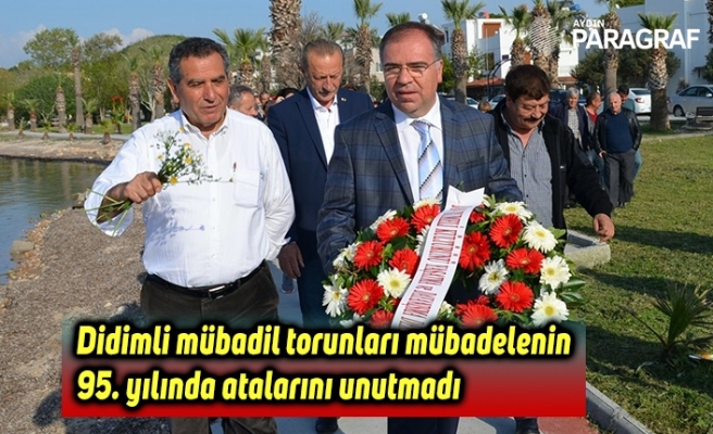 Didimli mübadil torunları mübadelenin 95. yılında atalarını unutmadı