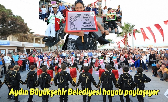 Aydın Büyükşehir Belediyesi hayatı paylaşıyor