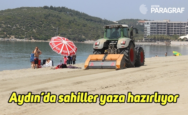 Aydın’da sahiller yaza hazırlıyor