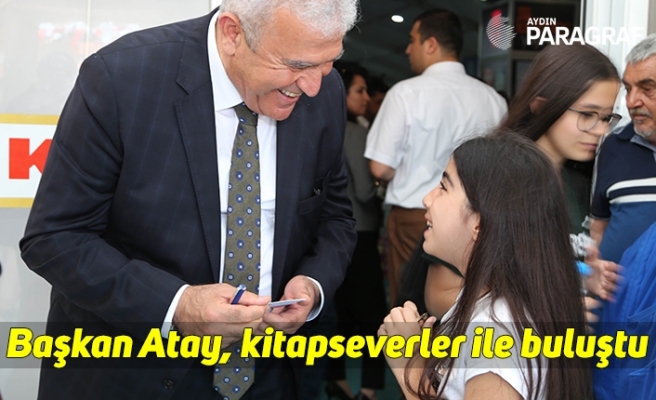 Başkan Atay, 2. Aydın Kitap Fuarı’nda kitapseverler ile buluştu