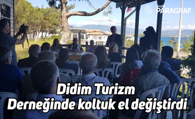 Didim Turizm Derneğinde koltuk el değiştirdi