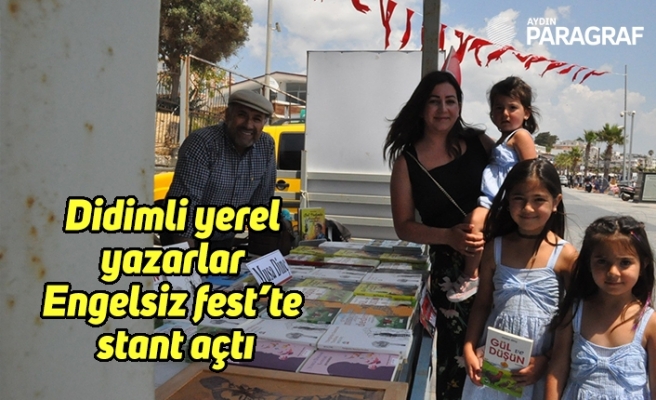 Didimli yerel yazarlar Engelsiz fest’te stant açtı