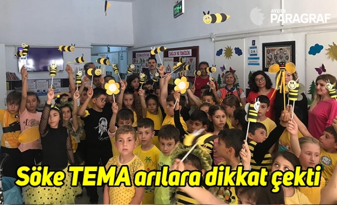 Söke TEMA arılara dikkat çekti