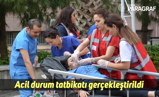 ADH’de afet ve acil durum tatbikatı gerçekleştirildi