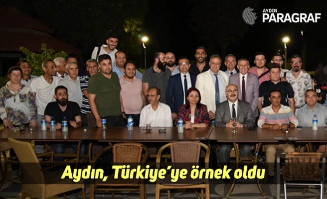 Aydın, Türkiye’ye örnek oldu
