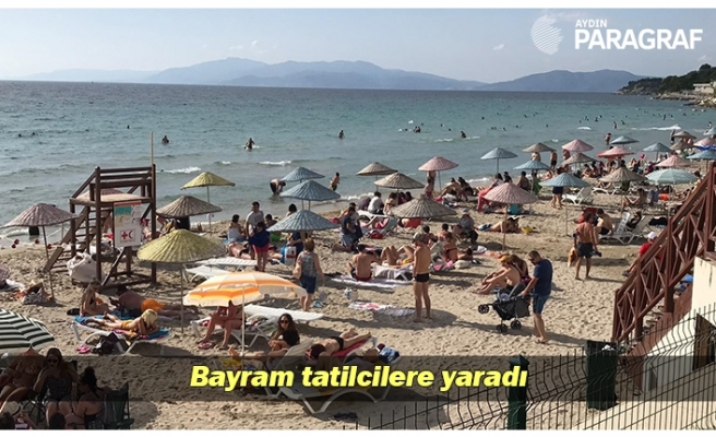 Bayram tatilcilere yaradı