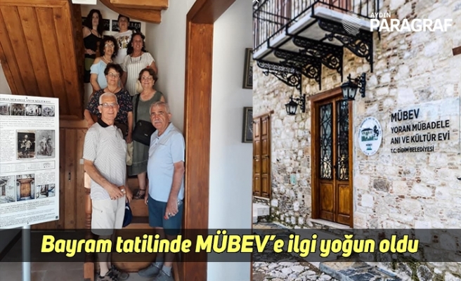 Bayram tatilinde MÜBEV’e ilgi yoğun oldu
