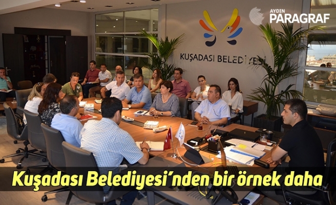 Kuşadası Belediyesi’nden bir örnek daha
