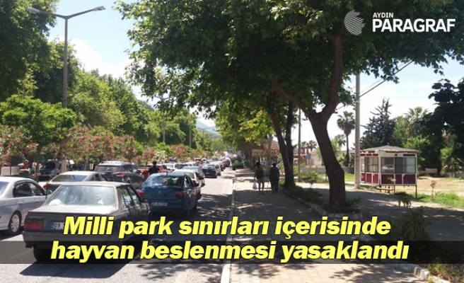 Milli park sınırları içerisinde hayvan beslenmesi yasaklandı