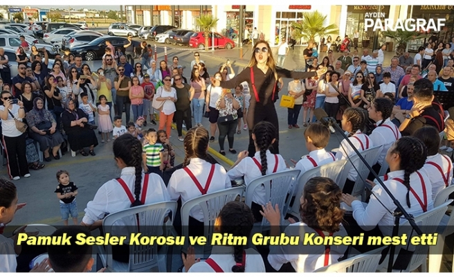 Pamuk Sesler Korosu ve Ritm Grubu Konseri mest etti