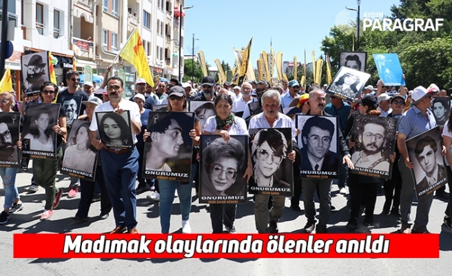 Madımak olaylarında ölenler anıldı