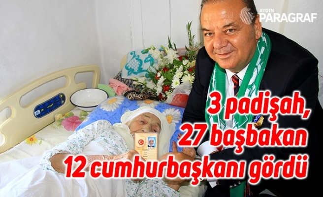 3 padişah, 27 başbakan, 12 cumhurbaşkanı gördü