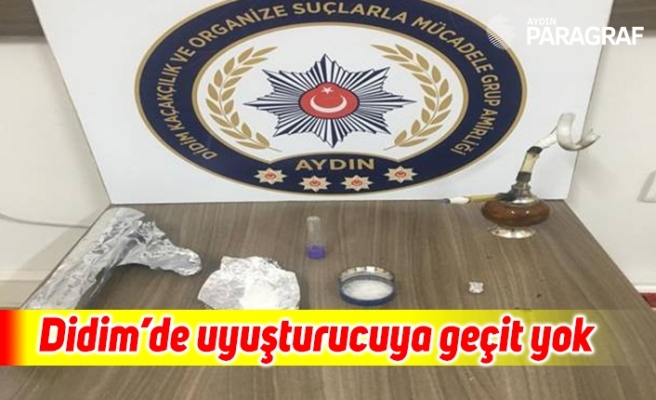 Didim’de uyuşturucuya geçit yok