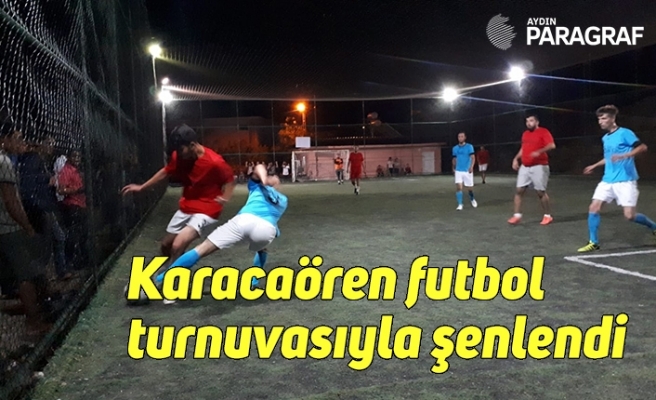 Karacaören futbol turnuvasıyla şenlendi