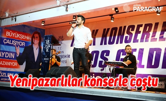 Yenipazarlılar konserle coştu