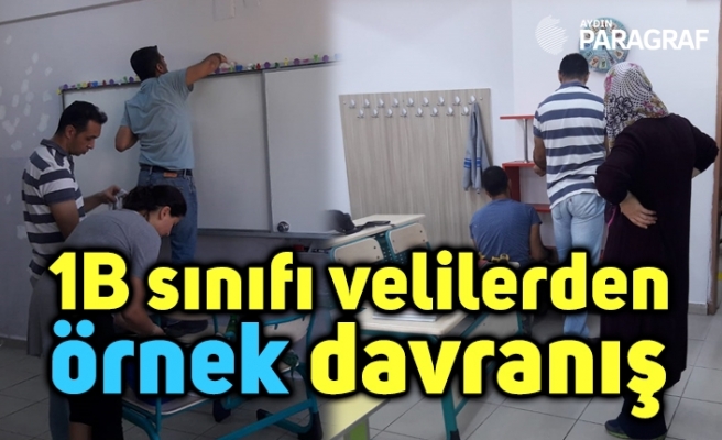 1B sınıfı velilerden örnek davranış