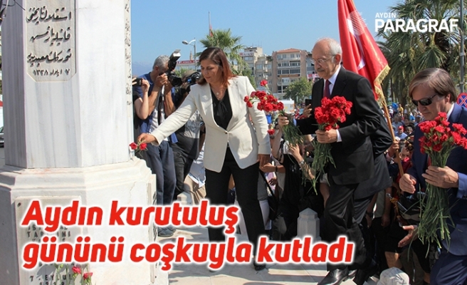 Aydın kurutuluş gününü coşkuyla kutladı