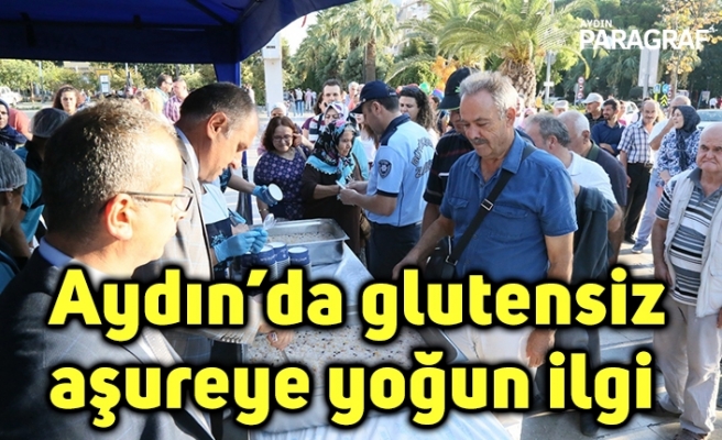 Aydın’da glutensiz aşureye yoğun ilgi