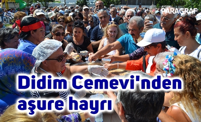 Didim Cemevi'nden aşure hayrı