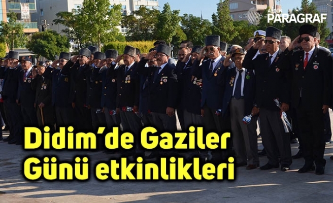 Didim’de Gaziler Günü etkinlikleri