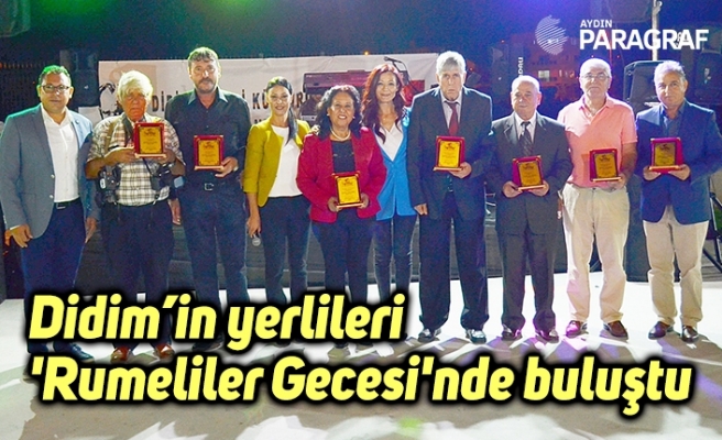 Didim’in yerlileri 'Rumeliler Gecesi'nde buluştu
