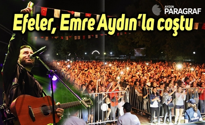 Efeler, Emre Aydın’la coştu