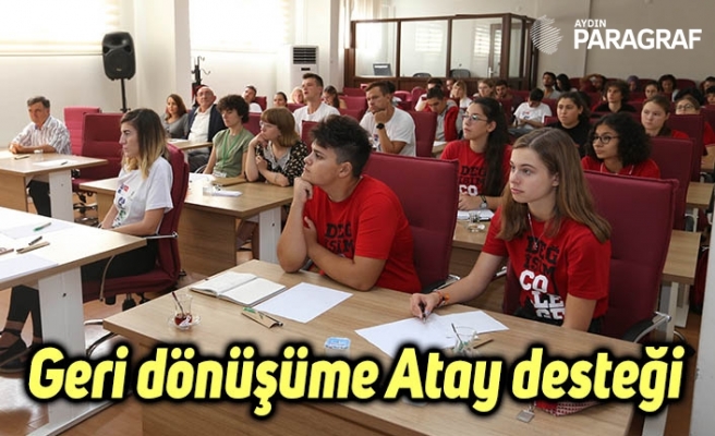 Geri dönüşüme Atay desteği