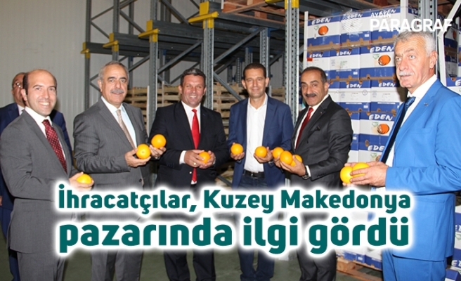 İhracatçılar, Kuzey Makedonya pazarında ilgi gördü