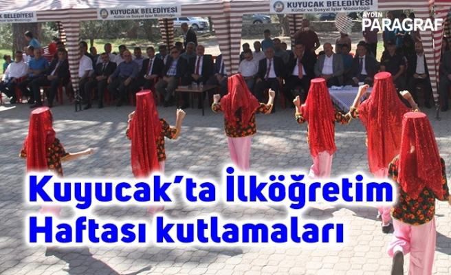 Kuyucak’ta İlköğretim Haftası kutlamaları