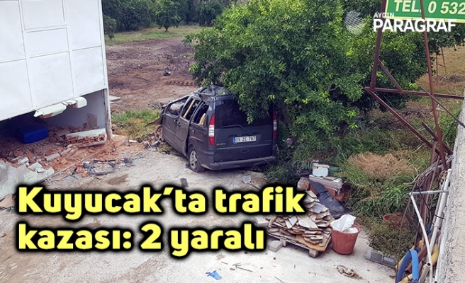 Kuyucak’ta trafik kazası: 2 yaralı