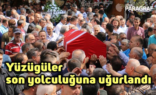 Yüzügüler son yolculuğuna uğurlandı