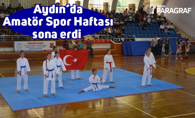 Aydın’da Amatör Spor Haftası sona erdi