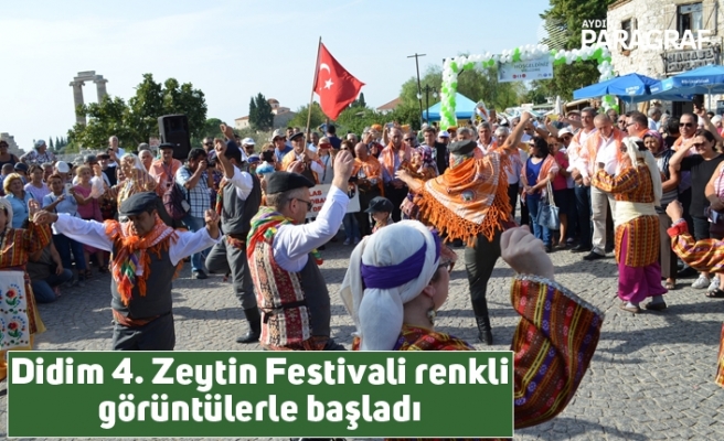 Didim 4. Zeytin Festivali renkli görüntülerle başladı