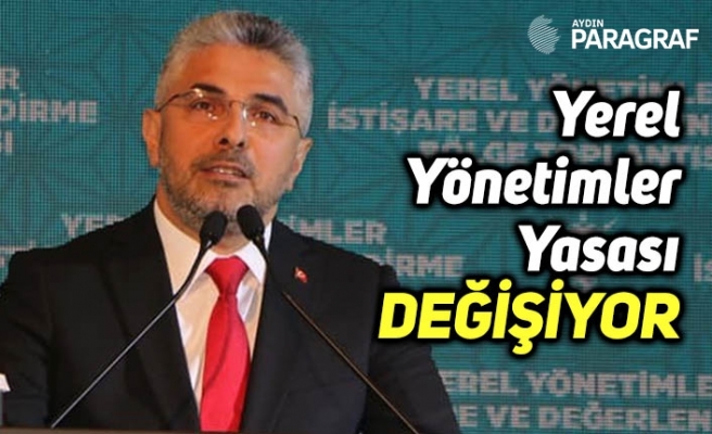 Yerel Yönetimler Yasası değişiyor