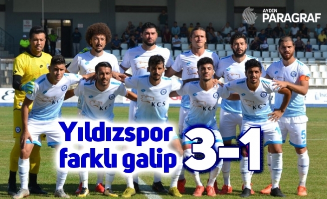 Yıldızspor  farklı galip 3-1
