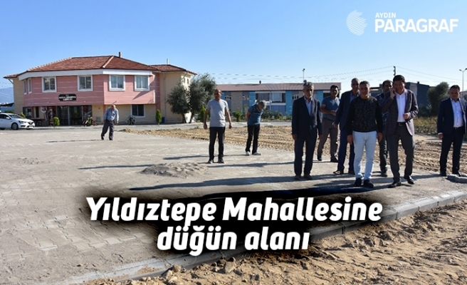 Yıldıztepe Mahallesine düğün alanı