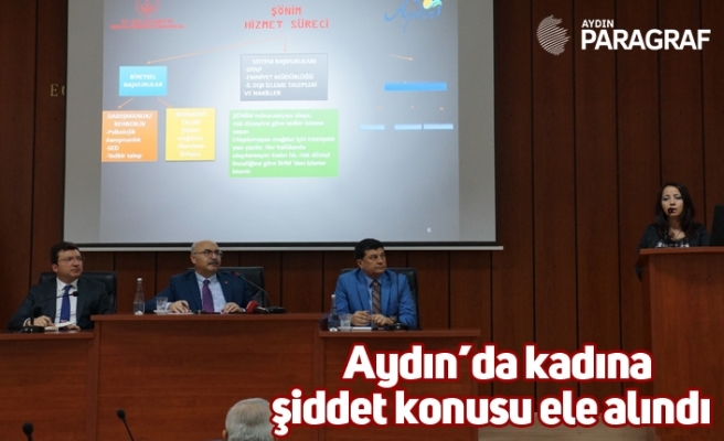 Aydın’da kadına şiddet konusu ele alındı