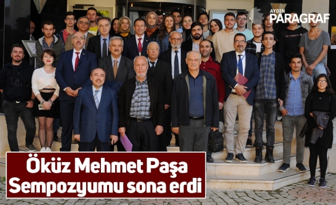 Öküz Mehmet Paşa Sempozyumu sona erdi