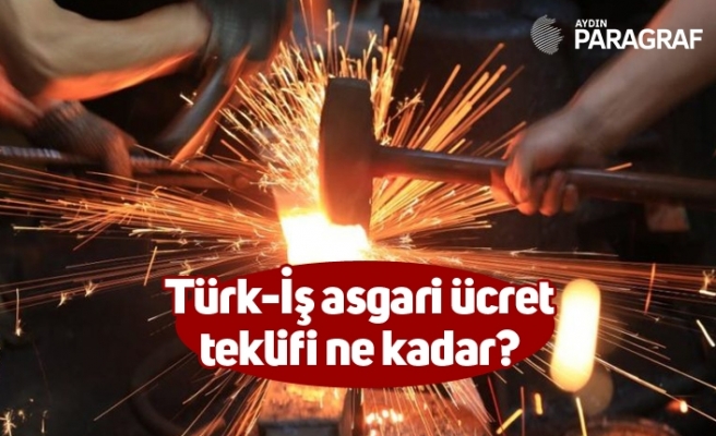 Türk-İş asgari ücret teklifi ne kadar?